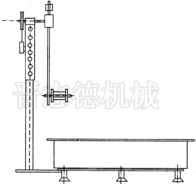 圓盤送料機結(jié)構(gòu)示意圖